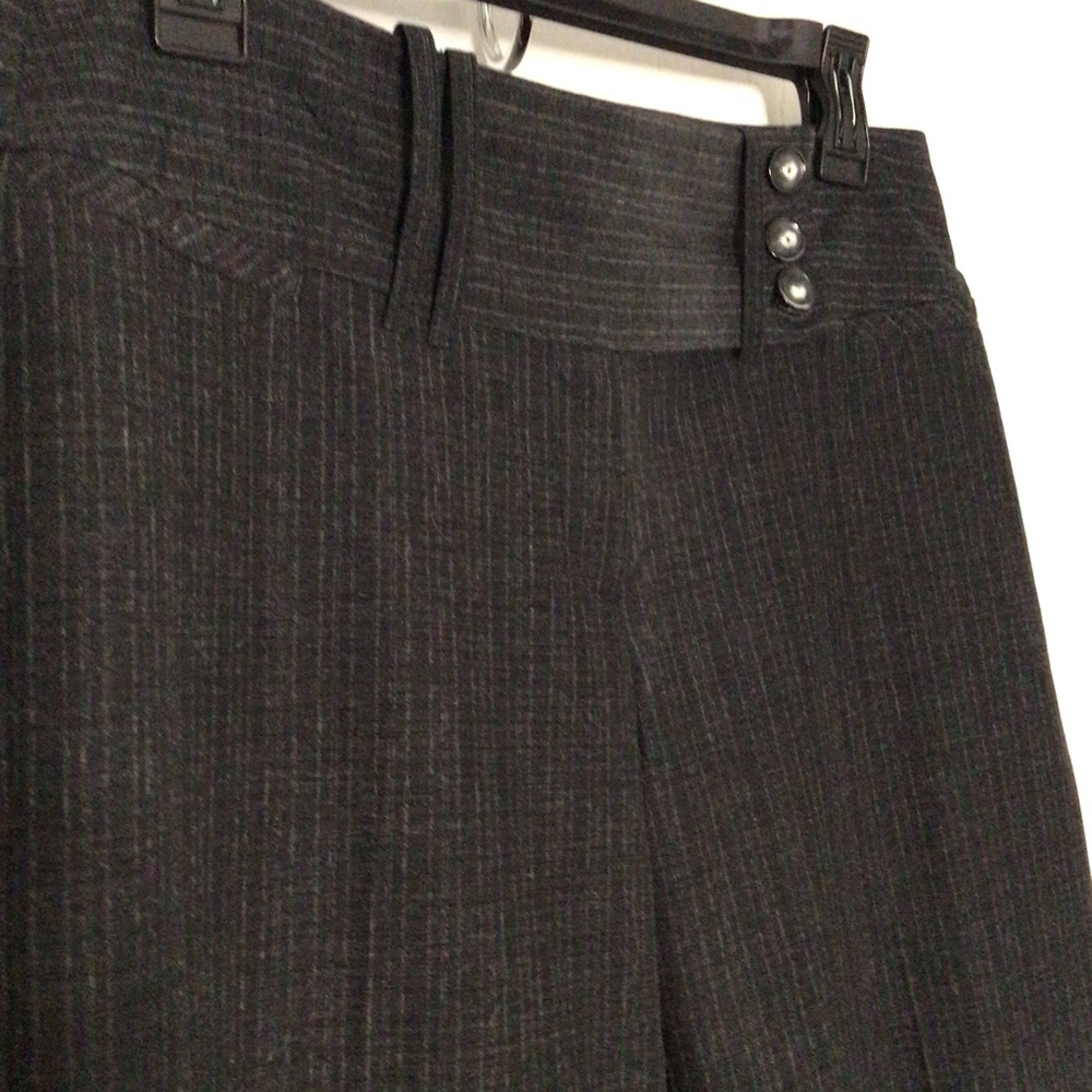 3 Button Tab Front Striped Slacks - image 1